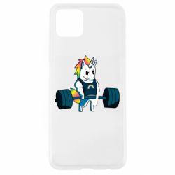 Чехол для Oppo A92s The unicorn is rocking - PrintSalon