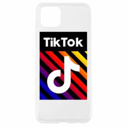 Чехол для Oppo A92s Tik Tok Colorful Logo - PrintSalon