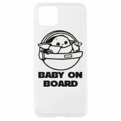 Чехол для Oppo A92s Вaby on board - PrintSalon