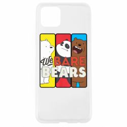 Чехол для Oppo A92s We bare bears collage - PrintSalon