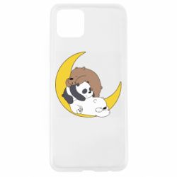 Чехол для Oppo A92s We bare bears sleep - PrintSalon