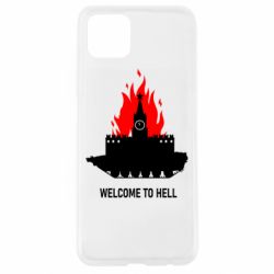 Чехол для Oppo A92s Welcome to Hell - PrintSalon
