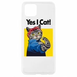 Чехол для Oppo A92s Yes I Cat - PrintSalon