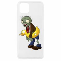 Чехол для Oppo A92s Zombie with a duck