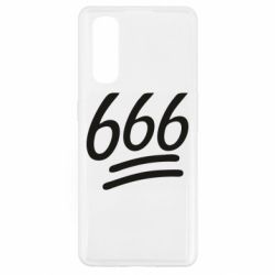 Чехол для Oppo Find X2 666 - PrintSalon