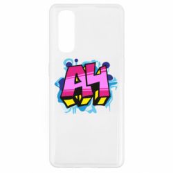 Чехол для Oppo Find X2 А4 Граффити - PrintSalon