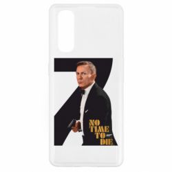 Чехол для Oppo Find X2 Агент 007 Не Время Умирать - PrintSalon