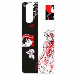 Чехол для Oppo Find X2 Anime collage - PrintSalon