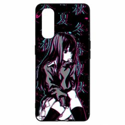 Чохол для Oppo Find X2Anime Girl Glitch - PrintSalon