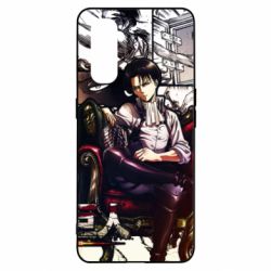 Чохол для Oppo Find X2Attack on Titan Кapral Levi - PrintSalon