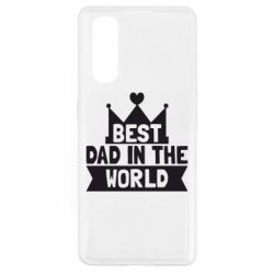 Чохол для Oppo Find X2Best dad in the world - PrintSalon