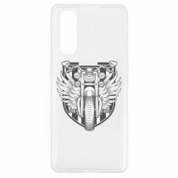 Чехол для Oppo Find X2 Bike Shield Art - PrintSalon