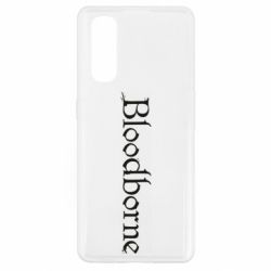 Чехол для Oppo Find X2 Bloodborne logo - PrintSalon