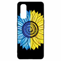 Чехол для Oppo Find X2 Большой подсолнух Украина - PrintSalon