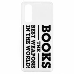 Чехол для Oppo Find X2 Books the best weapons in the world - PrintSalon