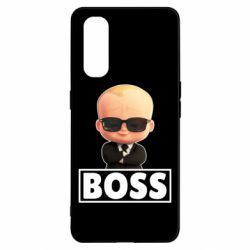 Чехол для Oppo Find X2 Boss Baby - PrintSalon