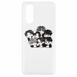 Чохол для Oppo Find X2BTS Cute Art - PrintSalon