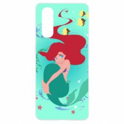 Чохол для Oppo Find X2Cute and shy Ariel - PrintSalon