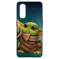 Чохол для Oppo Find X2Cute Baby Yoda - PrintSalon