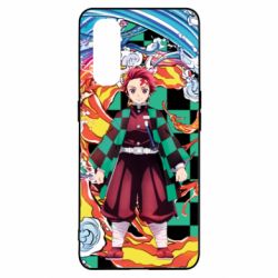 Чехол для Oppo Find X2 Demon Slayer Kimetsu No Yaiba - PrintSalon