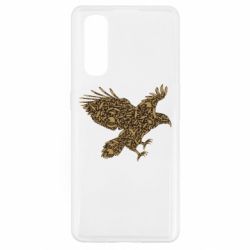 Чехол для Oppo Find X2 Eagle feather - PrintSalon