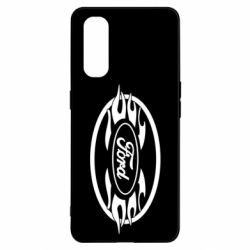 Чехол для Oppo Find X2 Fire ford - PrintSalon