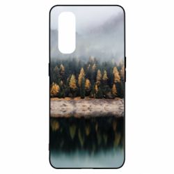Чехол для Oppo Find X2 Forest by the lake - PrintSalon