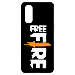 Чохол для Oppo Find X2Free Fire vertical logo - PrintSalon