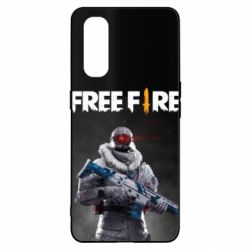 Чохол для Oppo Find X2Free Fire Winter Warrior - PrintSalon