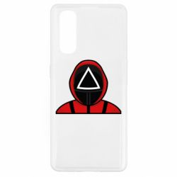 Чехол для Oppo Find X2 Игра в кальмара Soldier - PrintSalon