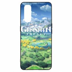 Чохол для Oppo Find X2Genshin Impact World - PrintSalon