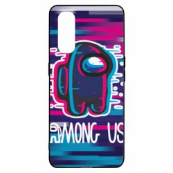 Чехол для Oppo Find X2 Glitch Among Us - PrintSalon