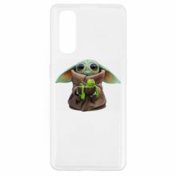 Чехол для Oppo Find X2 Grogu and Kermit - PrintSalon