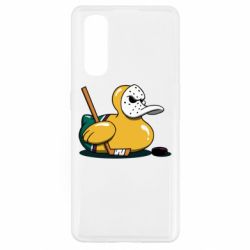 Чехол для Oppo Find X2 Hockey duck - PrintSalon