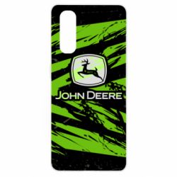 Чохол для Oppo Find X2John Deere and green background - PrintSalon