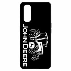 Чохол для Oppo Find X2John Deere Logo, Tractor - PrintSalon