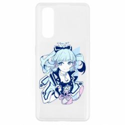 Чехол для Oppo Find X2 Kamisato Ayaka - PrintSalon