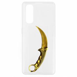 Чохол для Oppo Find X2Karambit Gold Standoff 2 - PrintSalon