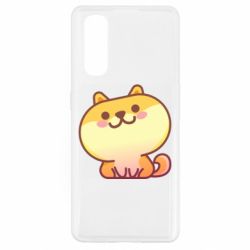 Чехол для Oppo Find X2 Корги с улыбкой - PrintSalon