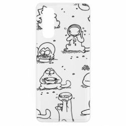 Чохол для Oppo Find X2Кіт Саймона - PrintSalon