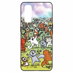 Чохол для Oppo Find X2Коти танцюють - PrintSalon