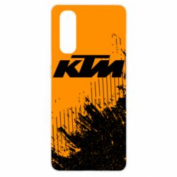 Чехол для Oppo Find X2 KTM and grunge background - PrintSalon