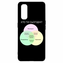 Чехол для Oppo Find X2 Кто ты сегодня? - PrintSalon