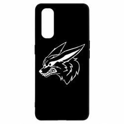 Чехол для Oppo Find X2 Kurama line art - PrintSalon