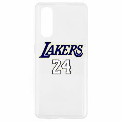 Чехол для Oppo Find X2 Lakers 24 - PrintSalon