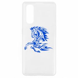 Чехол для Oppo Find X2 Лошадь - PrintSalon