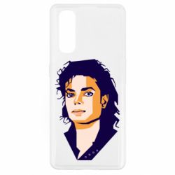 Чехол для Oppo Find X2 Michael Jackson Graphics Cubism - PrintSalon