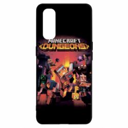 Чехол для Oppo Find X2 Minecraft Dungeons new - PrintSalon