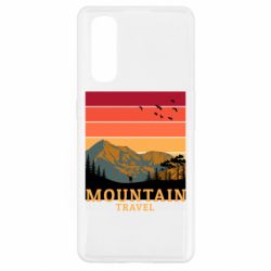 Чехол для Oppo Find X2 Mountain travel - PrintSalon
