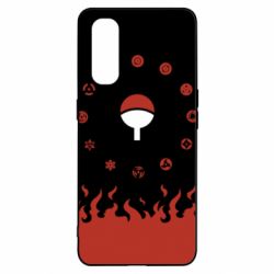 Чехол для Oppo Find X2 Naruto Sasuke Uchiha Sharingan - PrintSalon